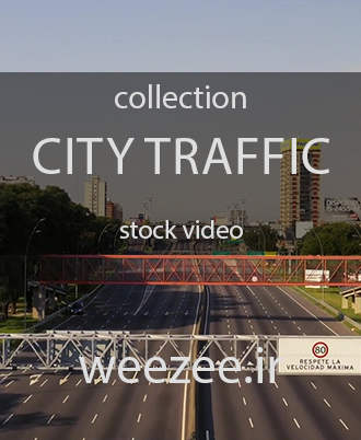دانلود ویدیوی استوک ترافیک شهری